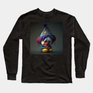 Sad Clown Long Sleeve T-Shirt